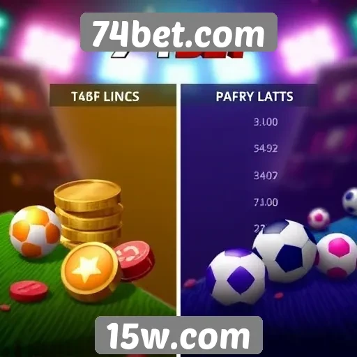 Comparativo entre jogos oferecidos no 74bet.com